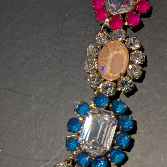 TOVA Multicolor Edith Gemstone Necklace - Picture 3 of 9